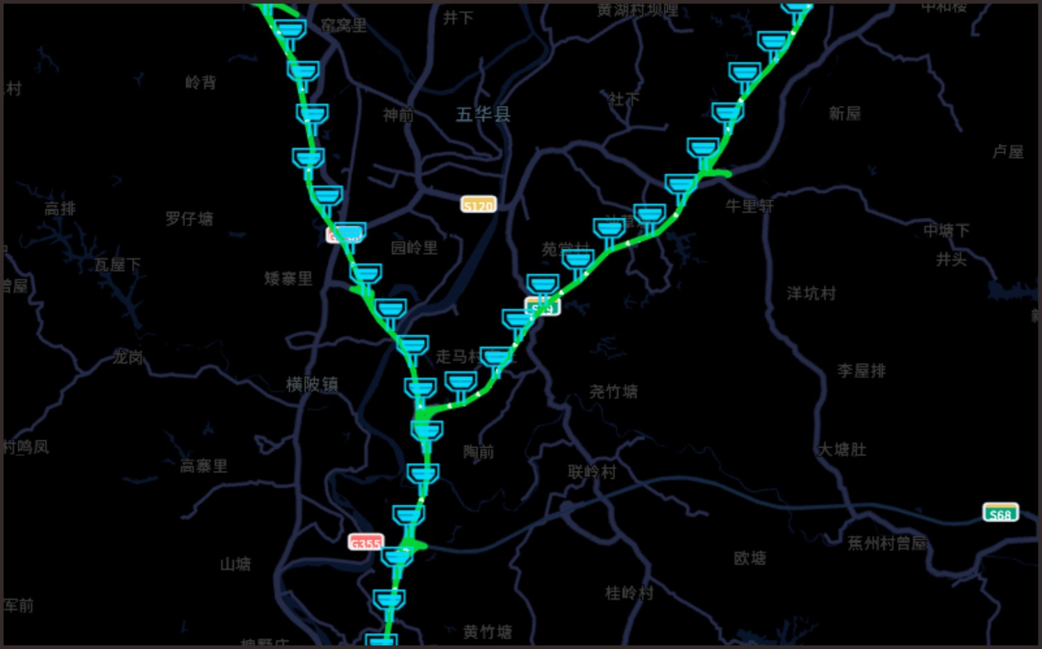 平台自动生成路网连续桩号多趟扫描结果聚合提升精度